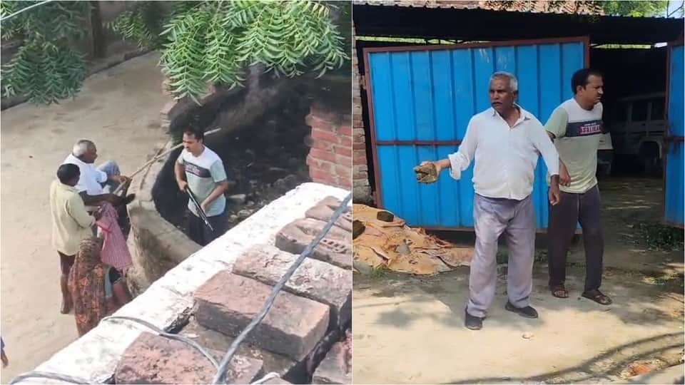 teacher shot killed young man in dispute over garbage in mainpuri