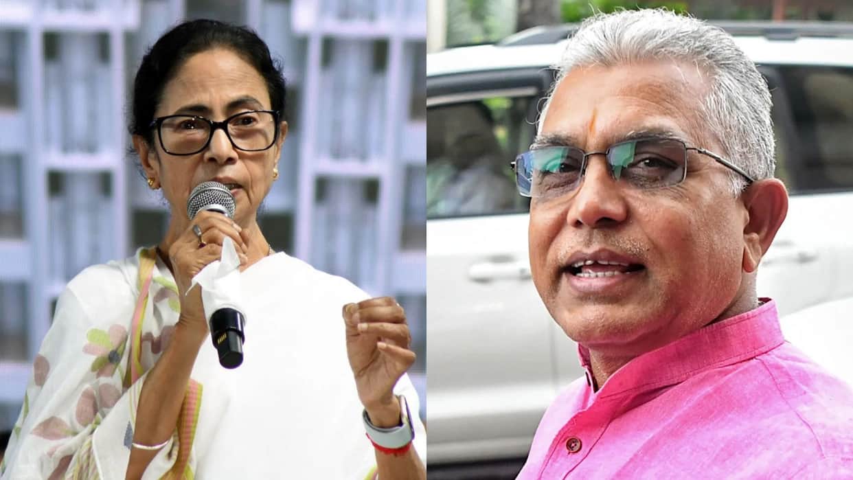 BJP leader Dilip Ghosh targets Mamata Banerjee TMC is sure to be wiped out in the next assembly elections