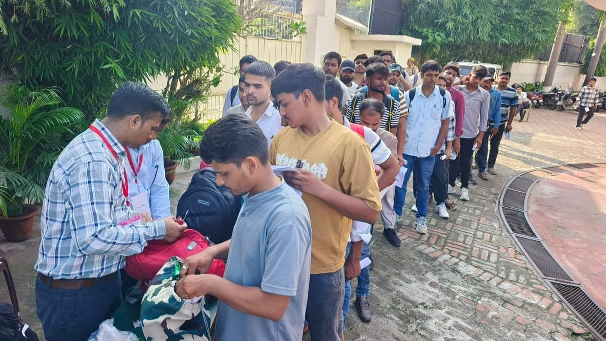 UPSSSC PET held at 45 centers in Bareilly under strict security