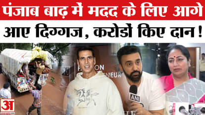 Punjab Floods: Big personalities extended a helping hand to help the flood victims of Punjab, donated crores