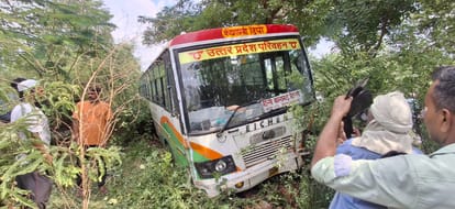 Drunk Man Steals Roadways Bus in Afzalgarh, Injures Several Before Arrest