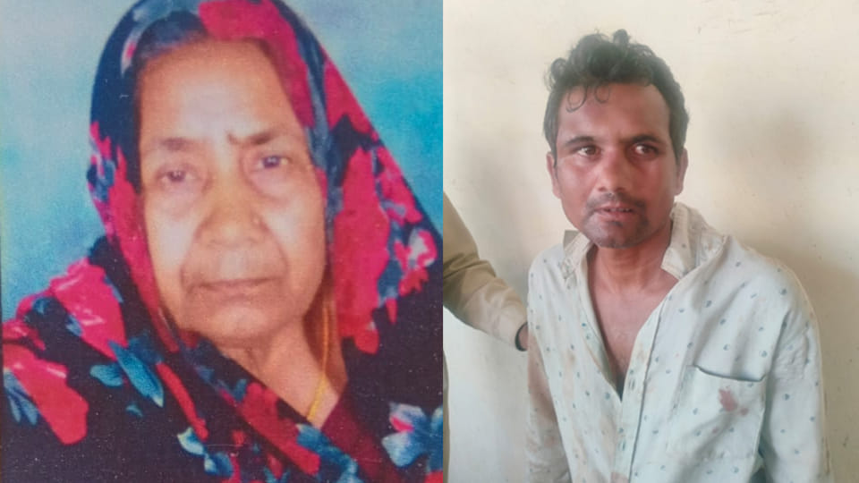 Kanpur Son killed his mother by crushing her with a brick  was angry for not giving him money for liquor