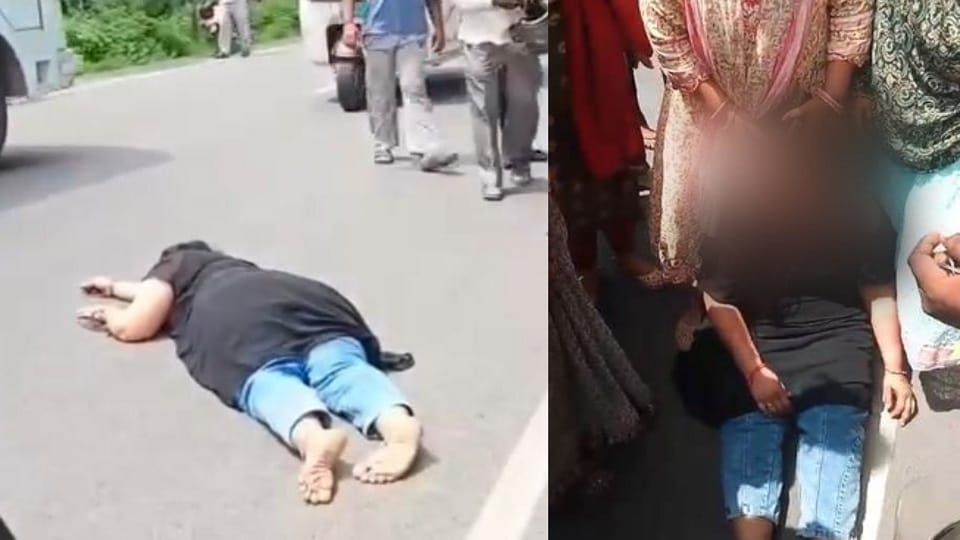 woman was thrown out of moving car by her lover