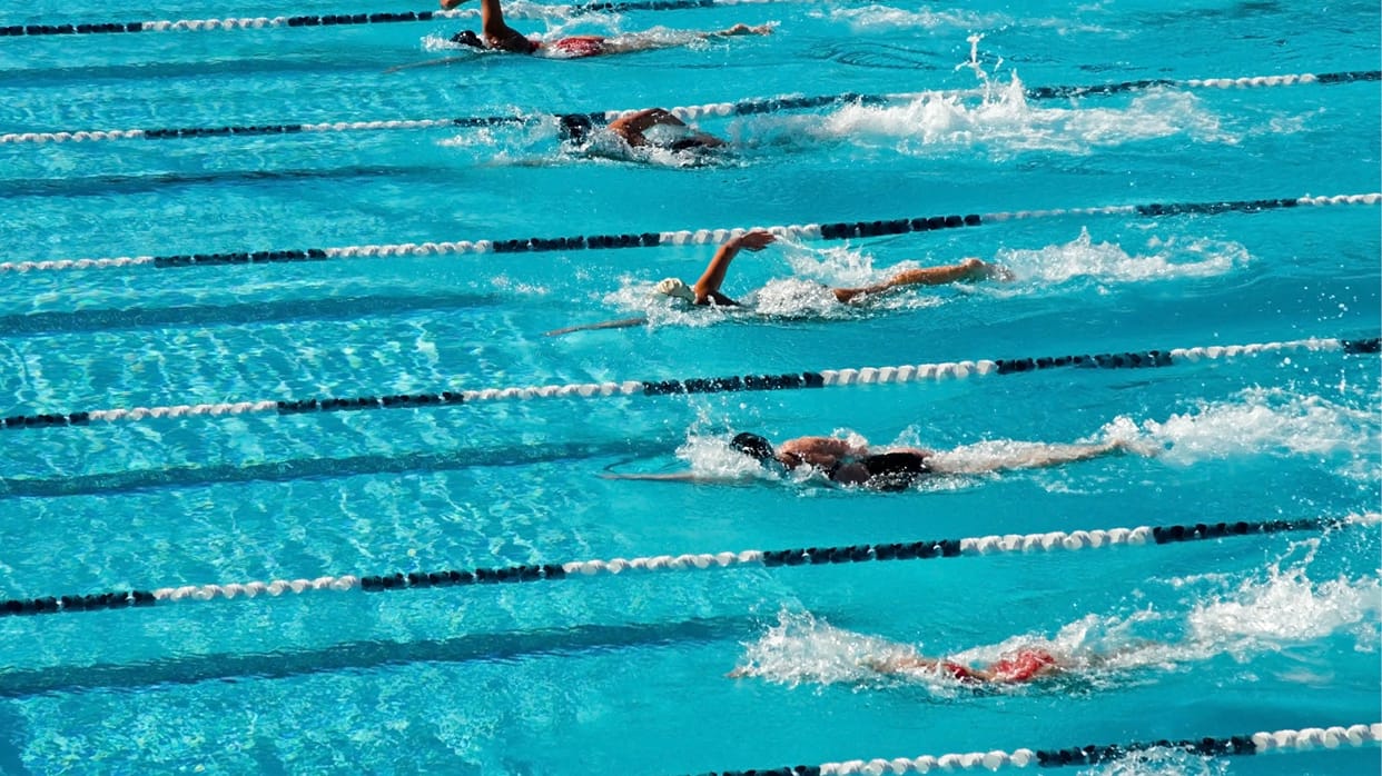 Cabinet Secretariat dominates inter-ministerial swimming competition Harshit and Baishali also showed strength