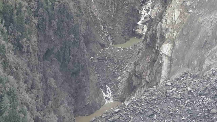 Uttarkashi: तेलगाड के मुहाने के पास भूस्खलन से बनीं दो झीलें, सेना के ड्रोन से हुआ खुलासा, भविष्य के लिए खतरा