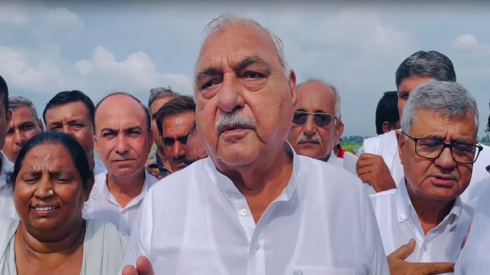 Former CM Bhupinder Singh Hooda slams BJP