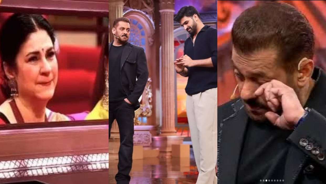 bigg boss 19 kunickaa sadanand son emotional story salman khan teary eyed