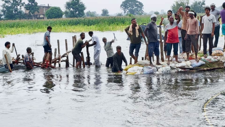Haryana Flood Crisis: 5 Districts Facing Severe Waterlogging, Crops Damaged, Residential Areas Submerged