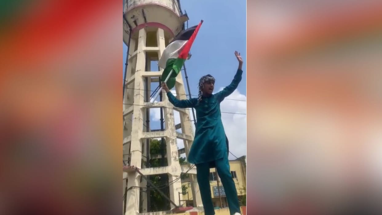 Bihar News: Ashwini Choubey gave a statement on hoisting the Palestinian flag in Bhagalpur