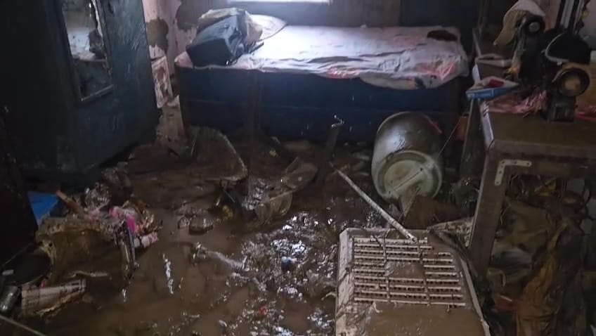 Rajasthan flood Ajmer News terrible tragedy in Swastik Nagar due to breaking of embankment of Boraj pond see p