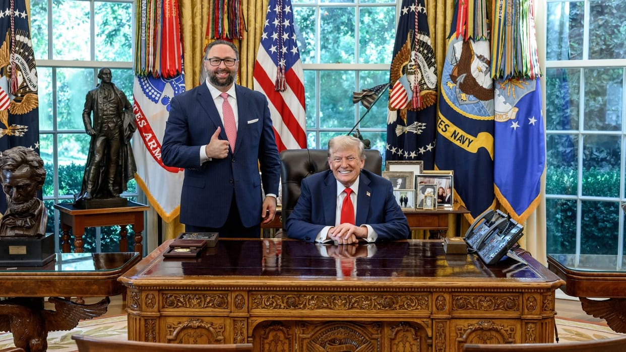 Head of US lobbying firm Jason Miller hired by India meets Trump