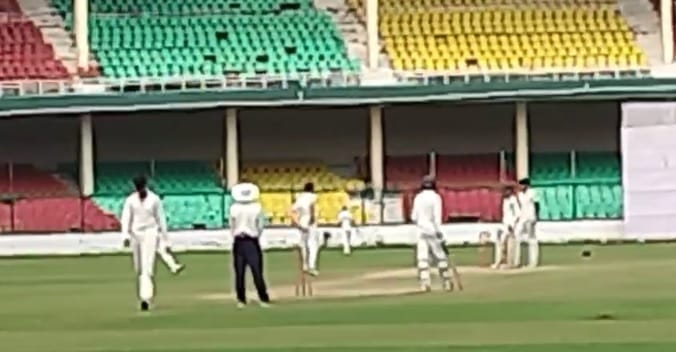 Kanpur Pandit Deen Dayal Upadhyay Cricket Tournament Green Park Red A and Blue win Neeraj and Nikhlesh shine
