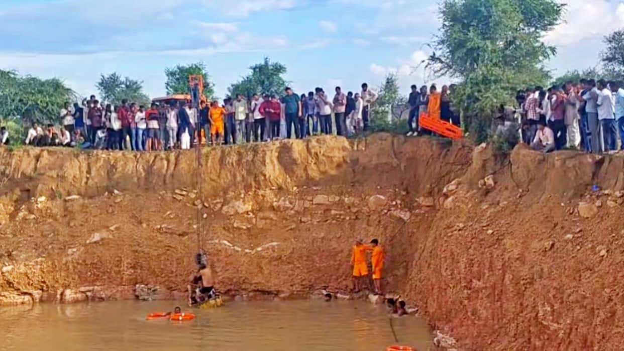 Nagaur: Innocent girl dies due to drowning in mine in Bhed village, accident happened due to slipping of feet