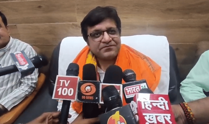 Excise Minister Nitin Agarwal said, NDA government with full majority will be formed in Bihar under the leader