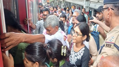 Trains and buses full with PET candidates, special train had to be run