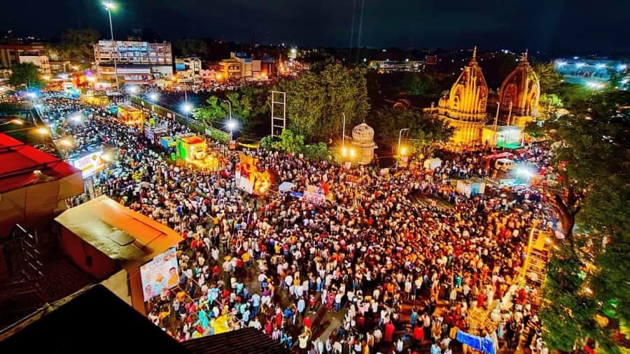 indore news jhanki procession mesmerizes thousands in city