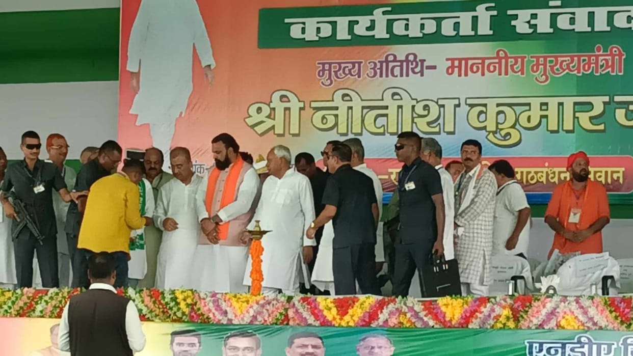 CM Nitish Kumar's address, listed the achievements of the government, Deputy CM Samrat Chaudhary also targeted
