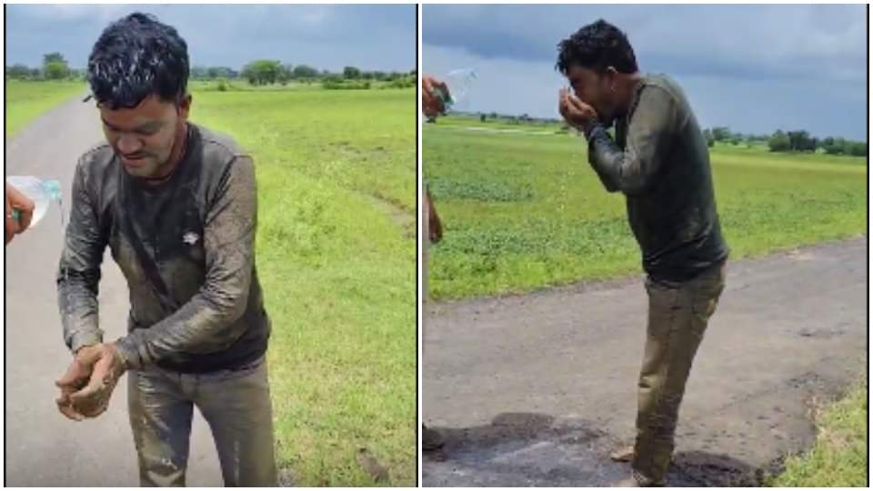 बाढ़ोली पंचायत का सरपंच भरत कोरी।