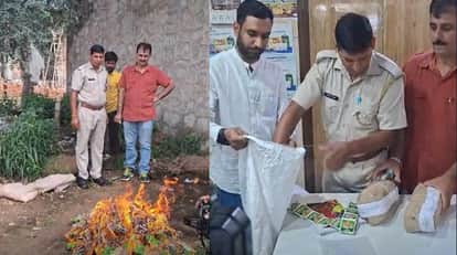 Food Safety Department takes action in Rajasthan seizes fake pan masala and sets shop in Sikar on fire