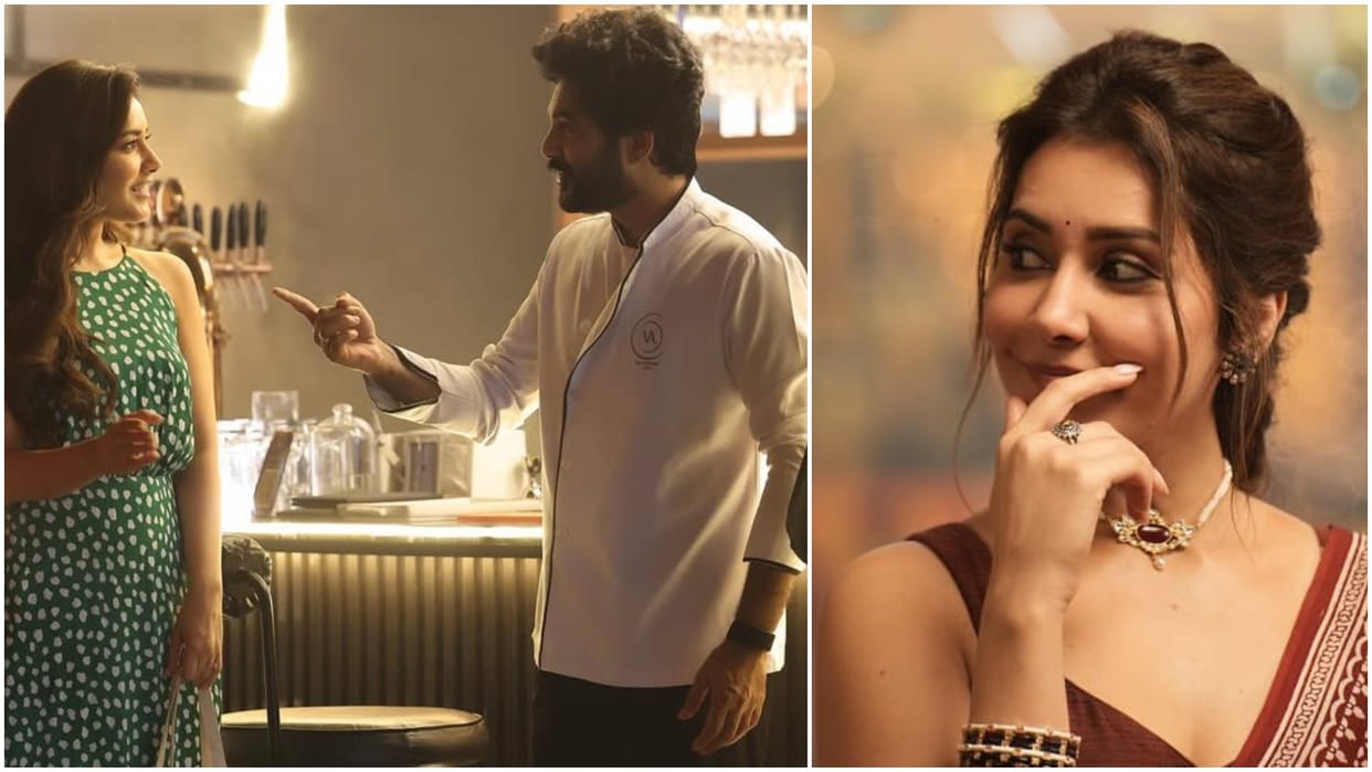 Rashi khanna shares pictures from wrap up of her upcoming film telusu kada