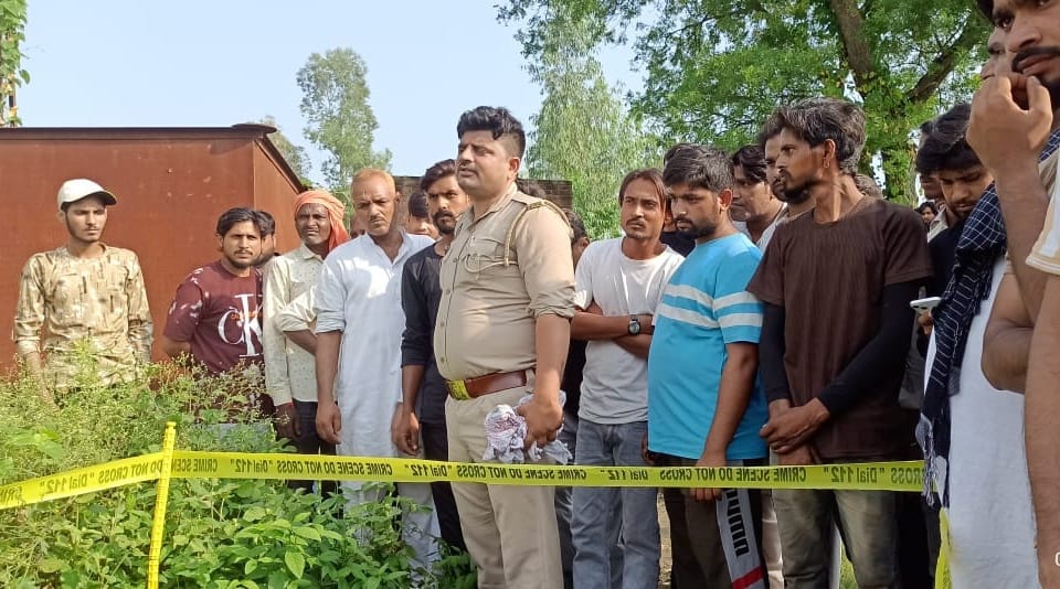 Aluminium artisan murder with sharp weapon in amroha accused had made several attacks on head, neck and face