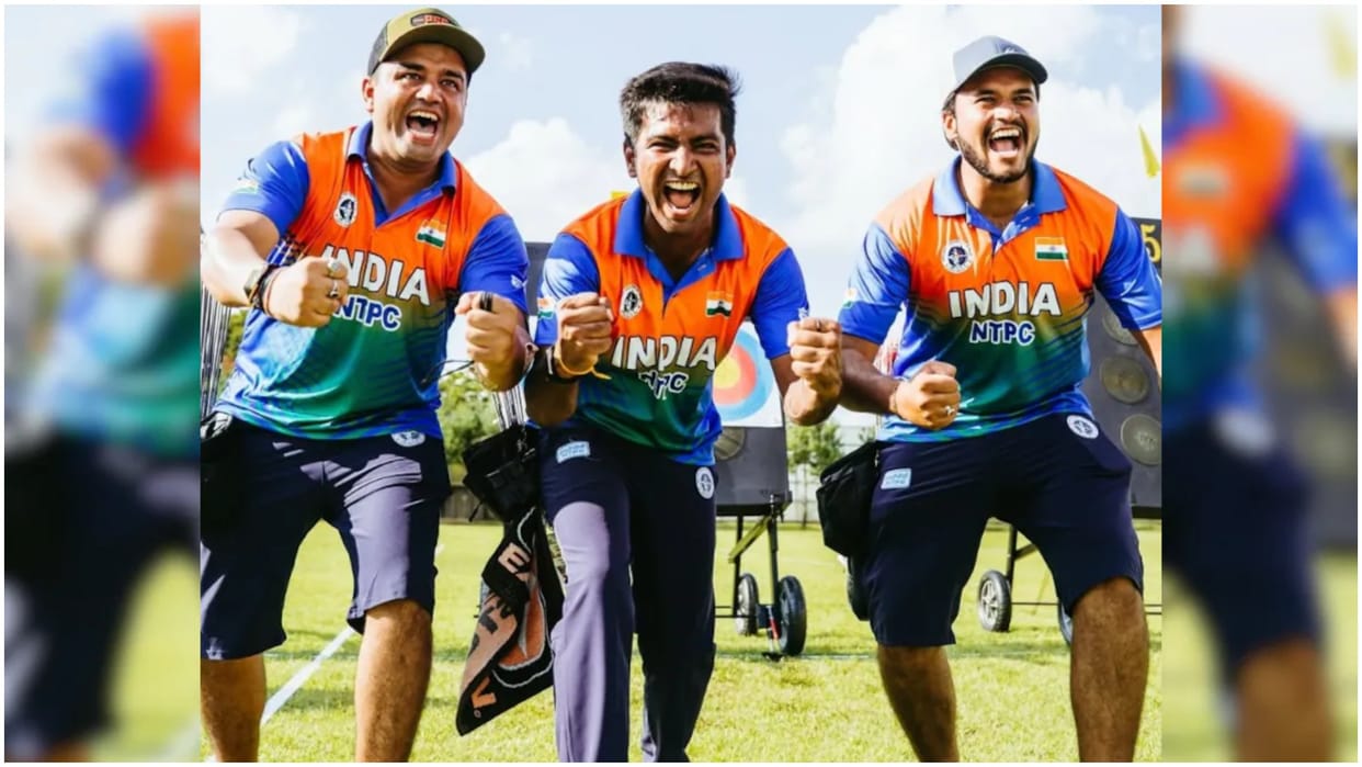 Archery: After historic team gold, three Indian men enter compound quarter-finals, know the full story