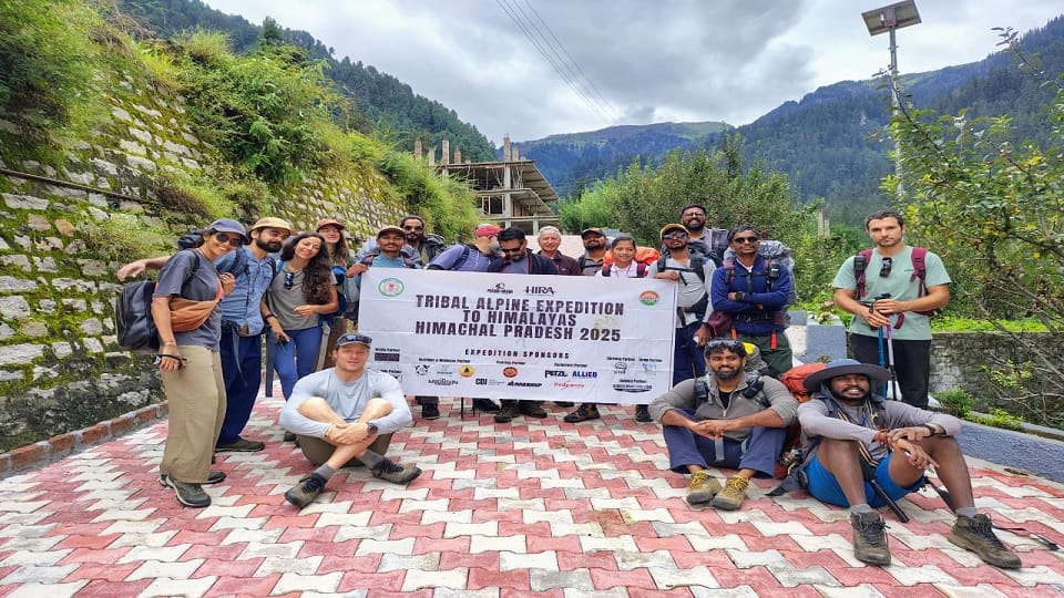 Tribal mountaineering team leaves for Himalayan expedition part of Chief Minister vision in Jashpur