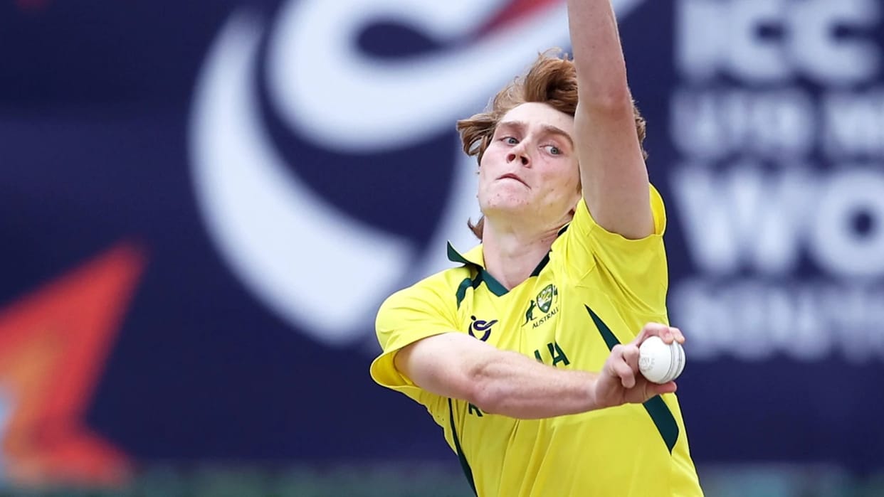Fast bowler Callum Vidler ruled out of Australia A's tour of India due to a partial stress fracture