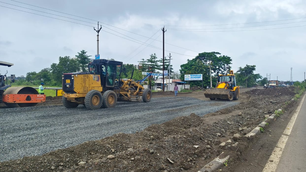 Indore: Six lane work will start from Indore side after rain, road will be widened before Simhastha