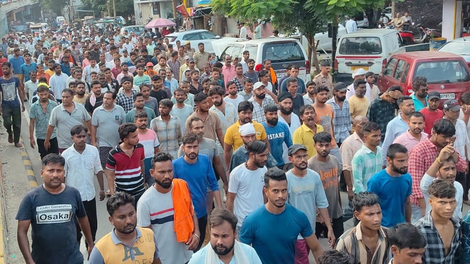 UP: Tension in Moradabad after the murder of a history-sheeter, heavy police force deployed