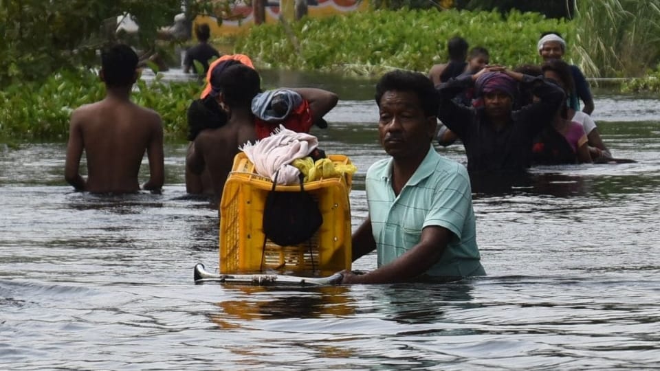 UP kanpur Flood for third time these districts connected to Kanpur many villages submerged food crisis alert