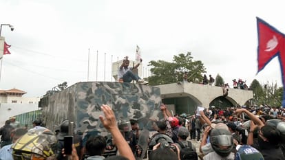 Gen Z protest A clash erupts in napal's many cities Kathmandu over a ban on Social Media