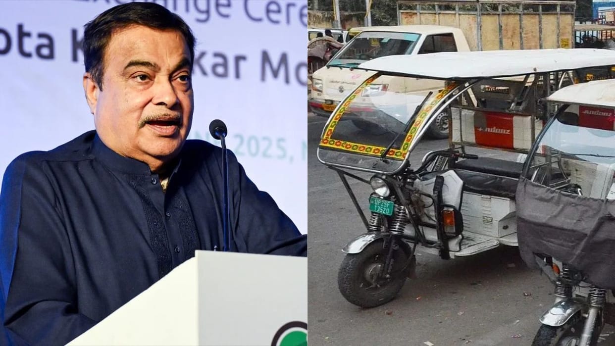 e rickshaw to get safety standards like cars to curb accidents announces minister nitin gadkari