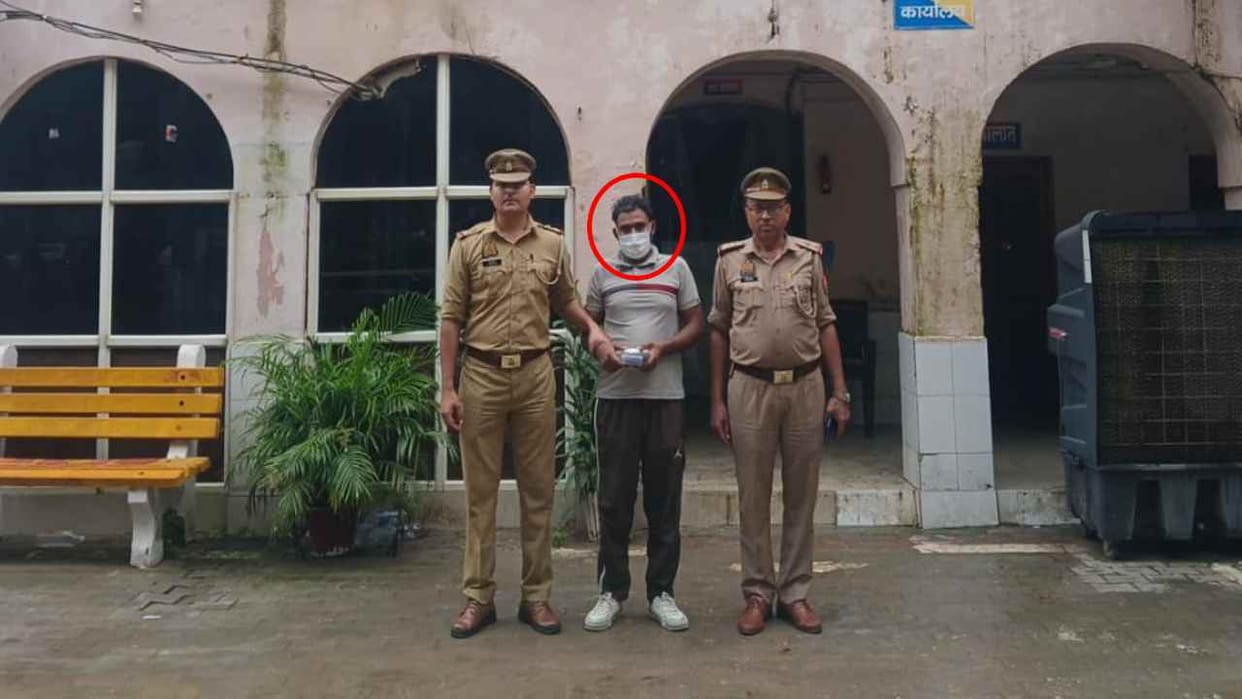 accused of strangling his cousin to death was caught by police