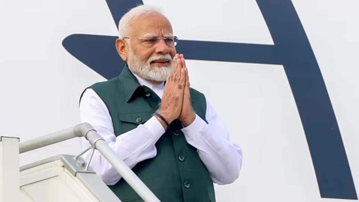 pm modi manipur visit Billboards banners put up in Imphal
