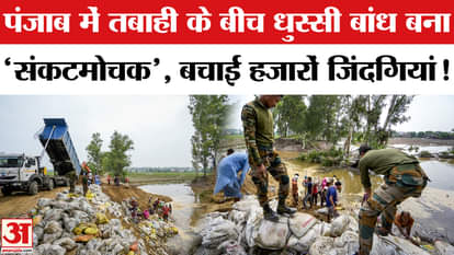 Punjab Floods: Amidst the devastation caused by floods in Punjab, Dhussi dams saved thousands of lives