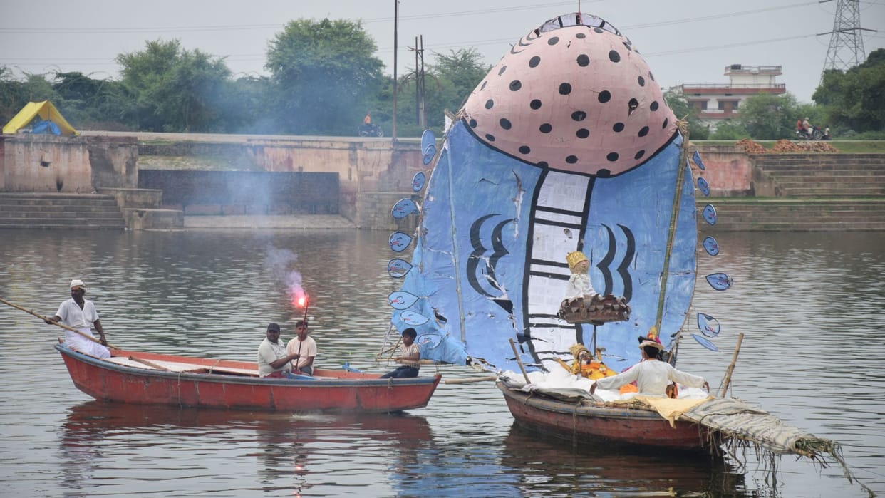 Ramjanam Leela not performed for fourth time in Ramnagar Ramlila due to lunar eclipse 2025