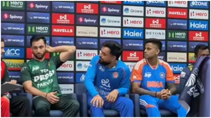 Asia Cup 2025: No Handshake Between India and Pakistan Captains at Press Conference? See Photos