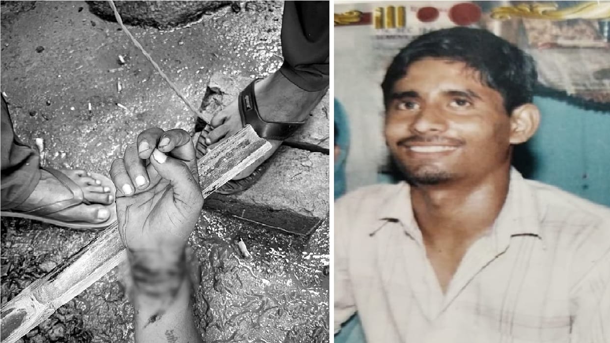 Dead body of a young man was found on roof of a house which was locked from outside