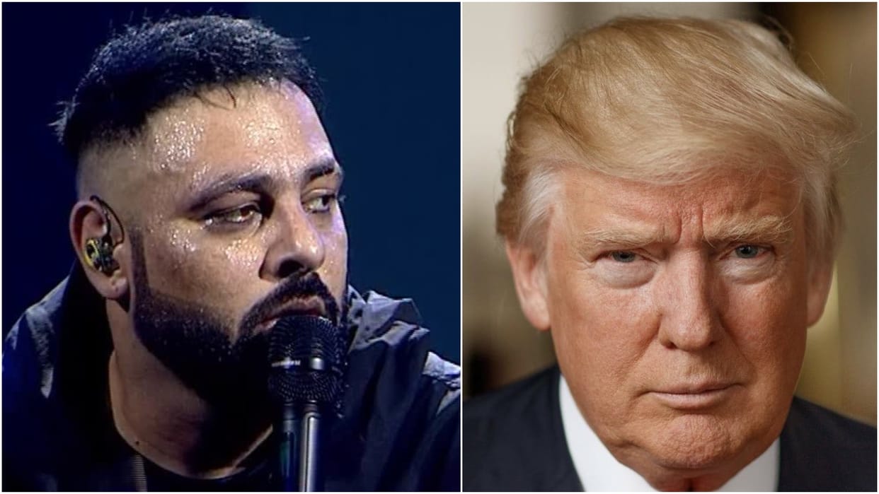 Badshah Takes A Dig At Donald Trump He Mocks US President Over Tariffs With Tareefan Song