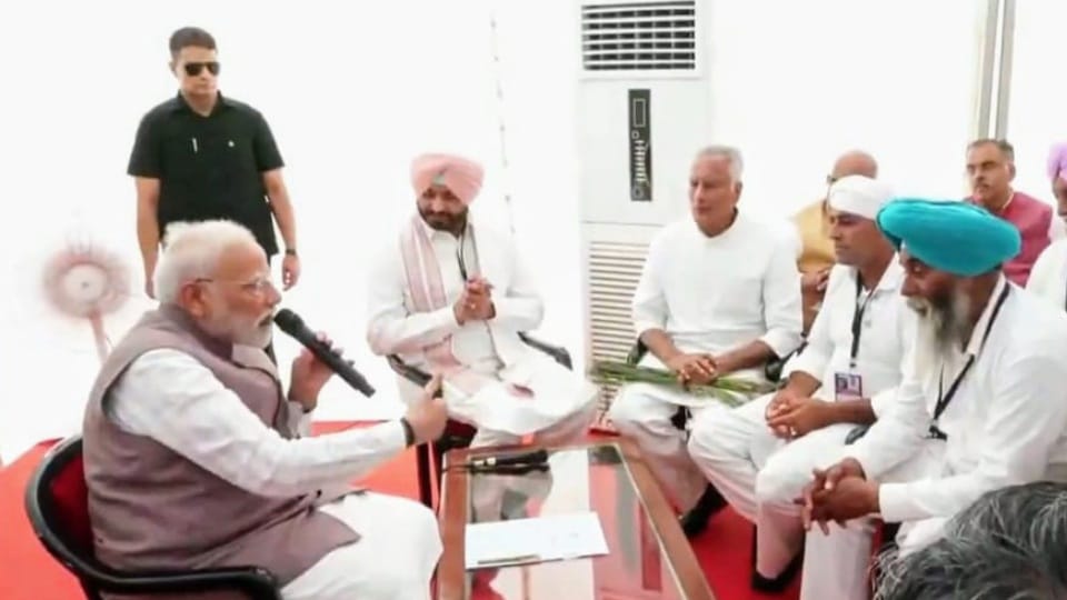 PM Narendra Modi Punjab Visit Punjab gets immediate aid of Rs 1600 crore more compensation expected