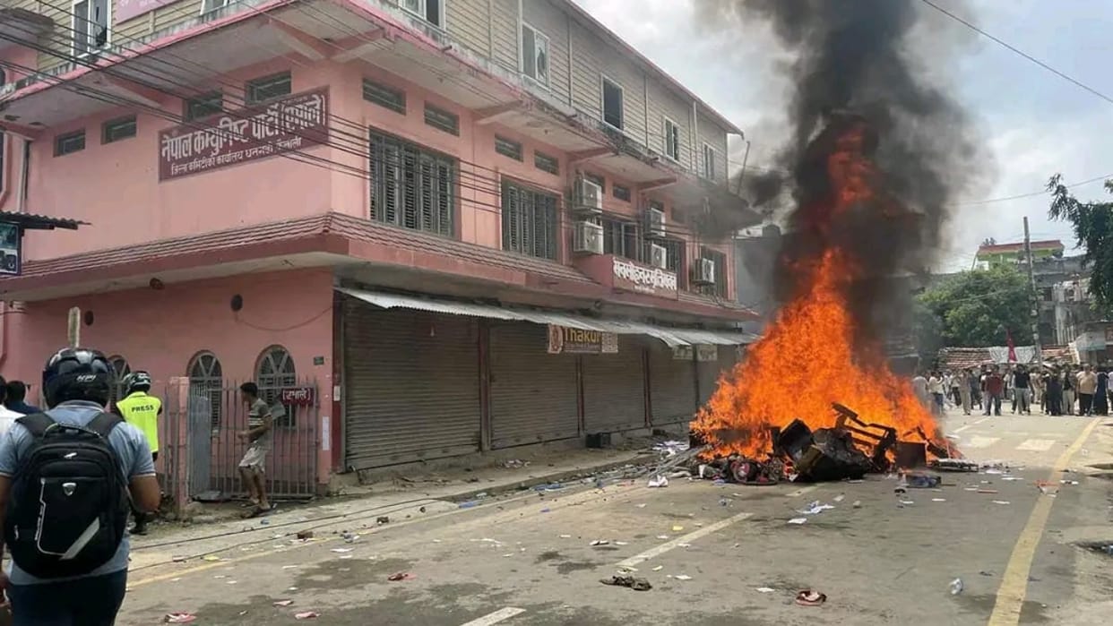 Alert at Gaurifanta border in Lakhimpur Kheri over Nepal protests