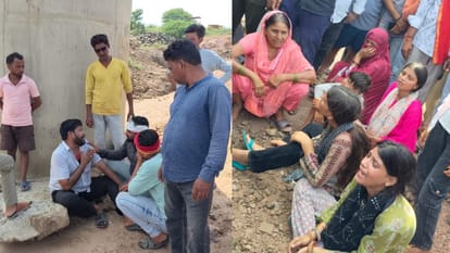 Jhansi: Seeing brother-in-law floating in the strong current of the river, brother-in-law jumped in, both were