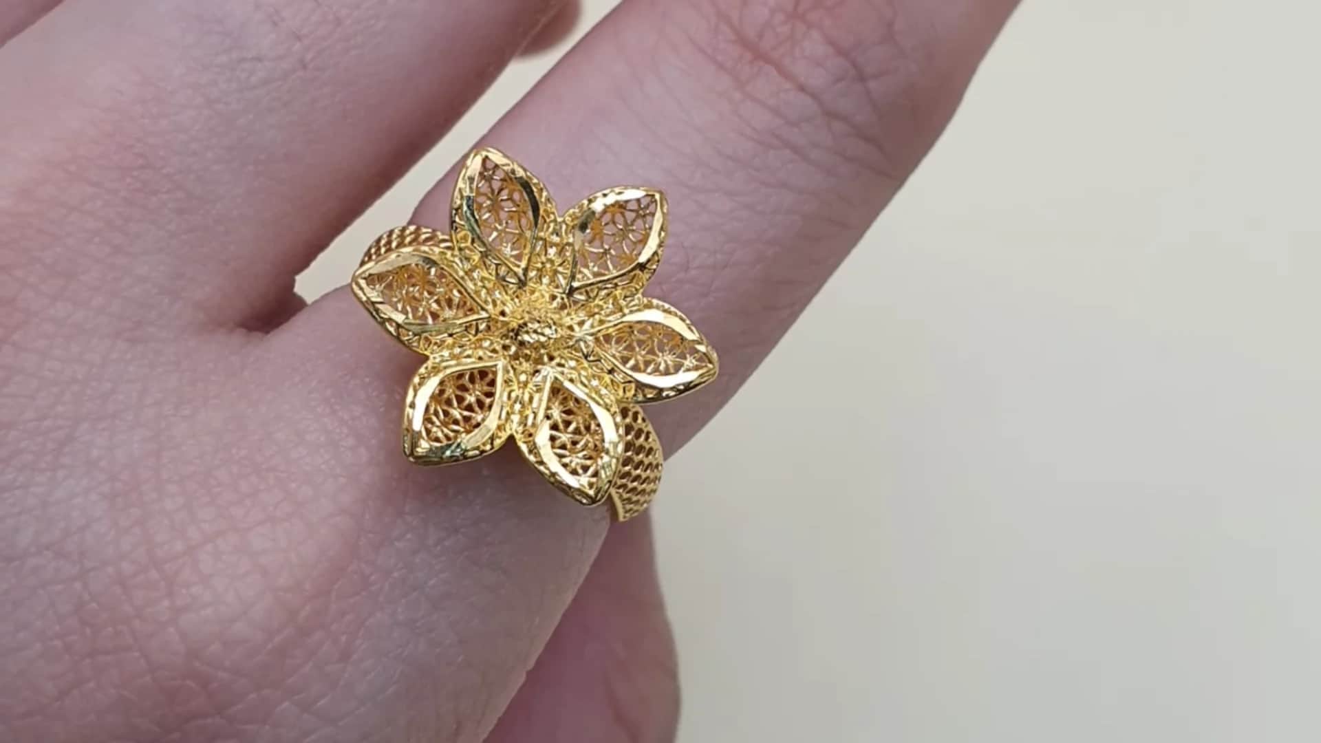 Gold Ring Design Perfect For Daily Wear Latest Light Weight Ring Design
