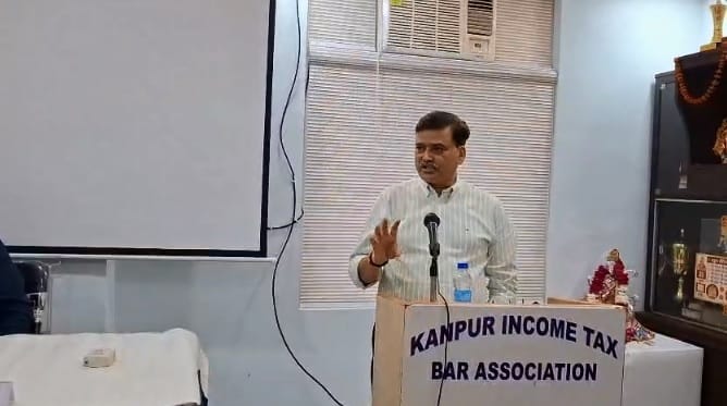 Kanpur Income Tax Bar Association seminar speaker said GST portal will start working in September