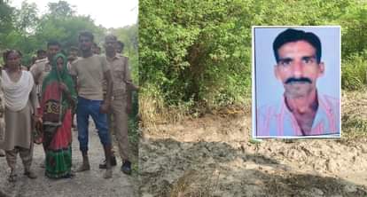 पुलिस की गिरफ्त में आरोपी और मृतक की फाइल फोटो