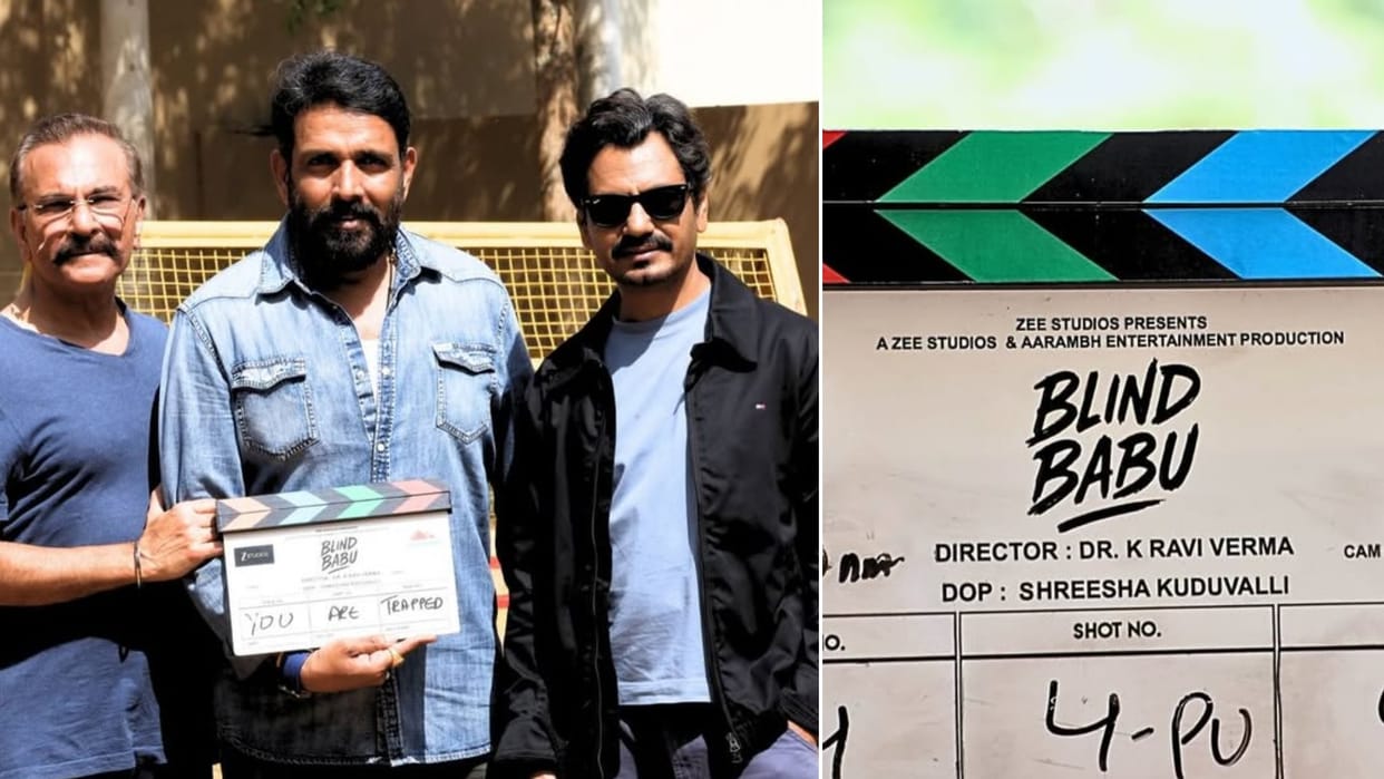 Nawazuddin Siddiqui joins Blind Babu forces with Ravi Varma for his next