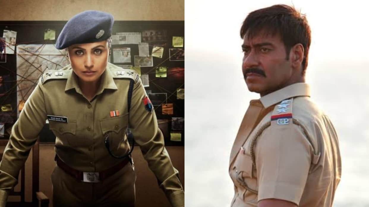 Bollywood Stars Who Played Police Roles On Screen Ajay devgn Salman Khan Tabu Inspector Zende Manoj
