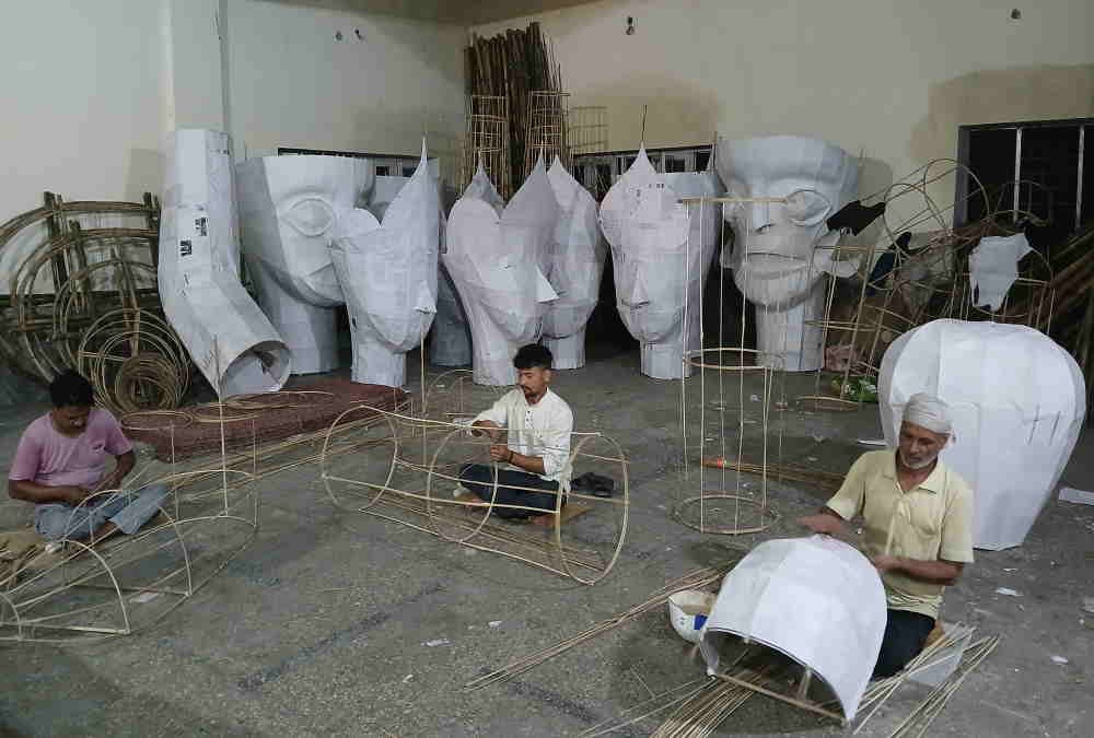 Dussehra 2025: Preparations Begin in Dehradun Ravana will be adorned with costumes brought from Assam