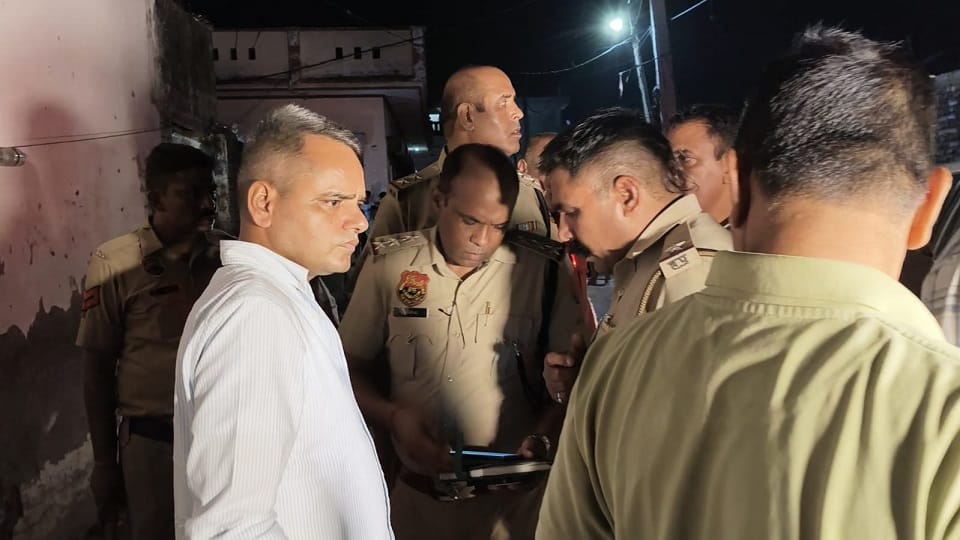 Karnal: Police attacked when they reached the house of the accused in an NDPS Act case